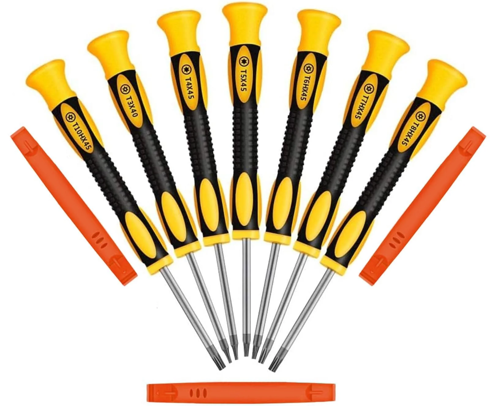 Набір викруток Torx T3-T10 Магнітний 3 шт. з інструментами для відкривання, фото №1