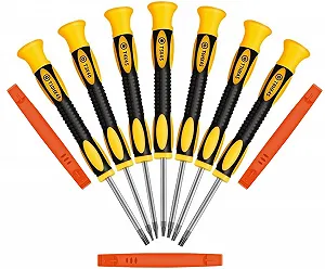 Набір викруток Torx T3-T10 Магнітний 3 шт. з інструментами для відкривання - Фото 1