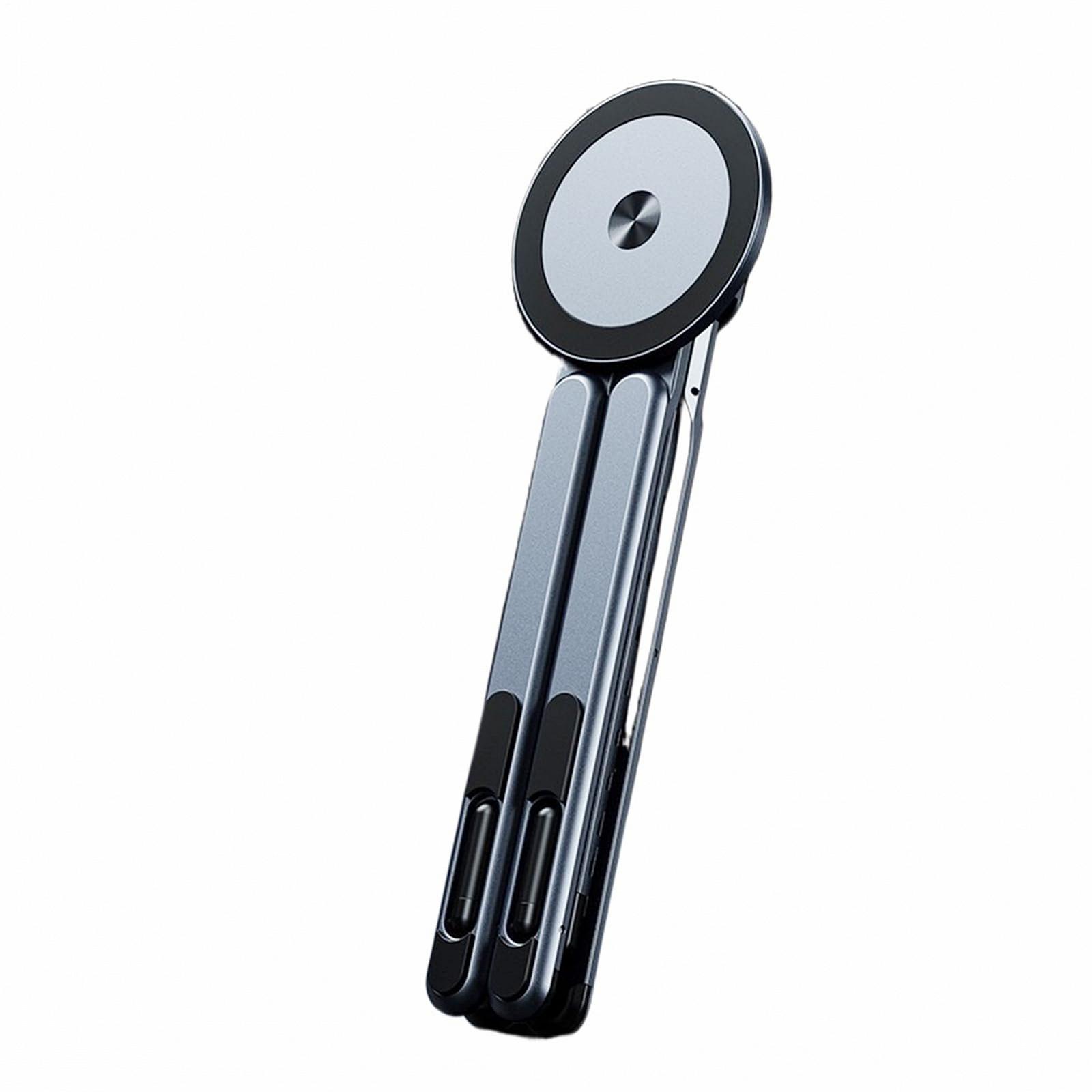 Подставка для ноутбука магнитная регулируемая складная для стола, для путешествий, офиса, улицы, стола, дома, фото №1