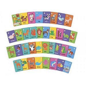 Развивающие карточки Английский язык Мир животных укр/англ synthetic.ua - Фото 1