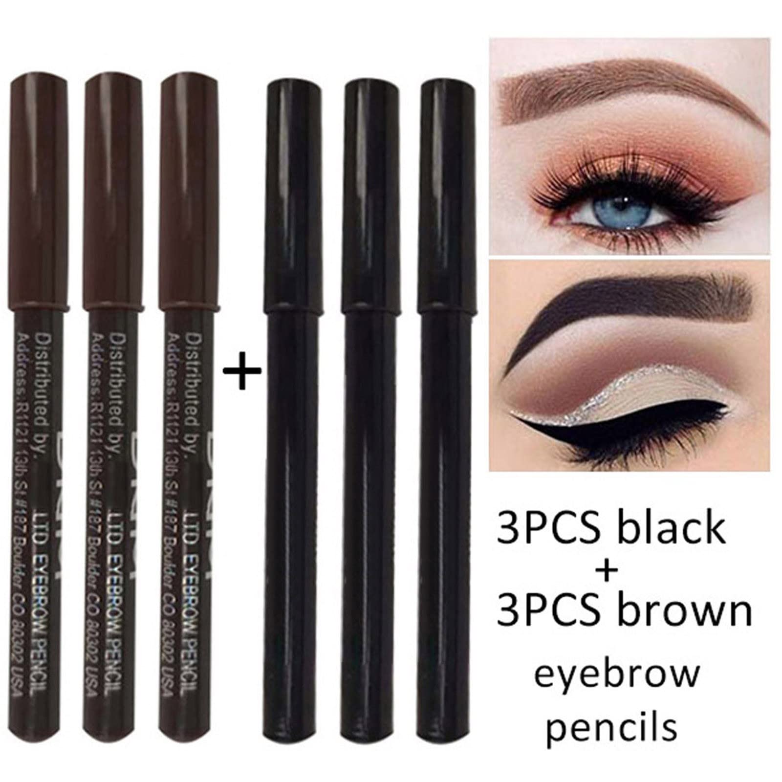 Пудра Make-Up Waterproof Eyebrow Powder Light (C, One Size), фото №2