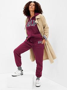 Штани LOGO JOGGER SWEATPANTS 463492-03 GAP Бордовий L - Фото 1