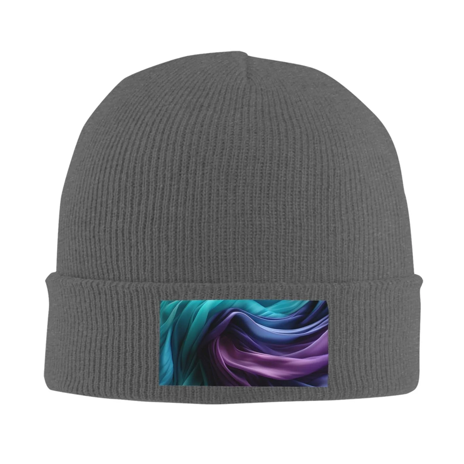 Шапка-біні В'язана Тепла slouchy, фото №4