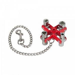 Ключ для розподільних шаф KS TOOLS 130.1046 synthetic.ua - Фото 1