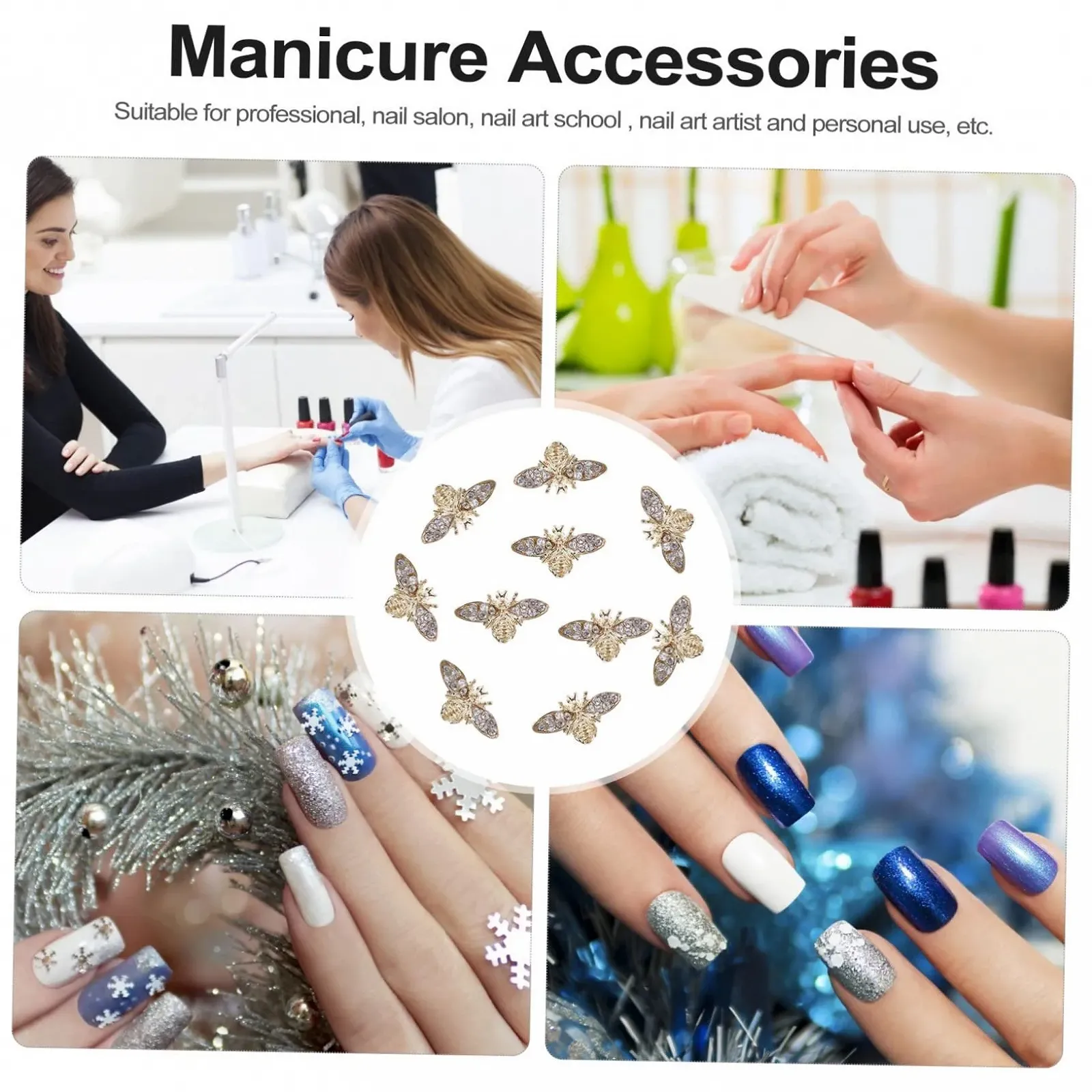 Акриловий набір Милі підвіски для нігтів, фото №6