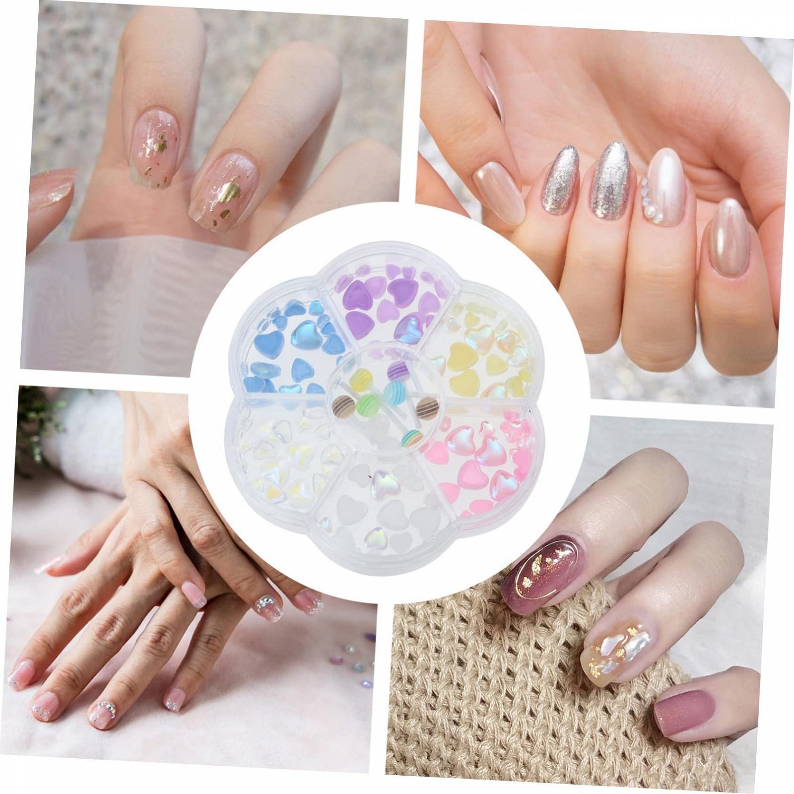 Украшения для ногтей Сердце FRCOLOR Набор 3 шт. Смола Камни Характеристики, фото №7 Украшения для ногтей Сердце FRCOLOR Набор 3 шт. Смола Камни Характеристики, фото №7