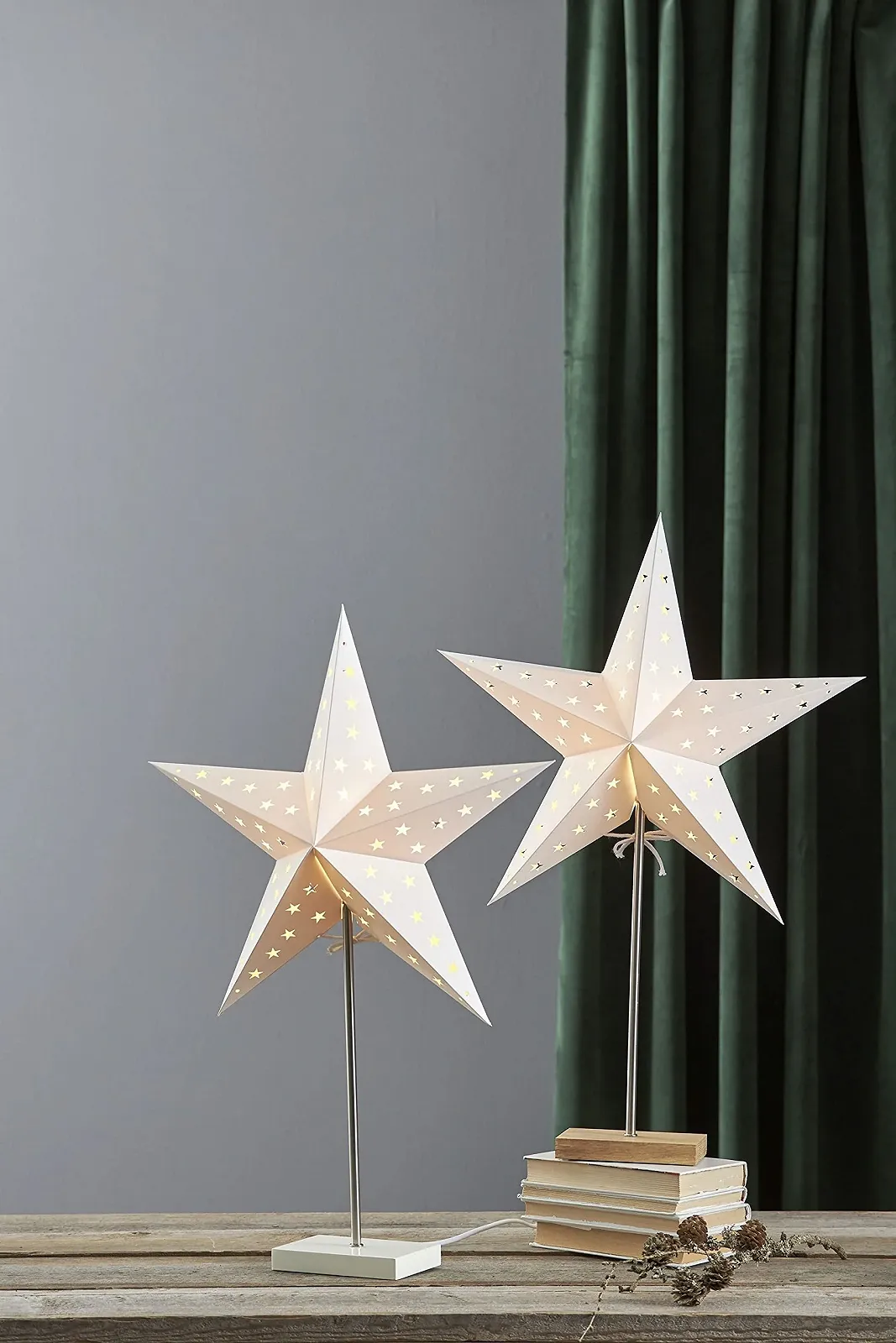 Настільна лампа Комбінована з абажуром та зіркою, фото №3