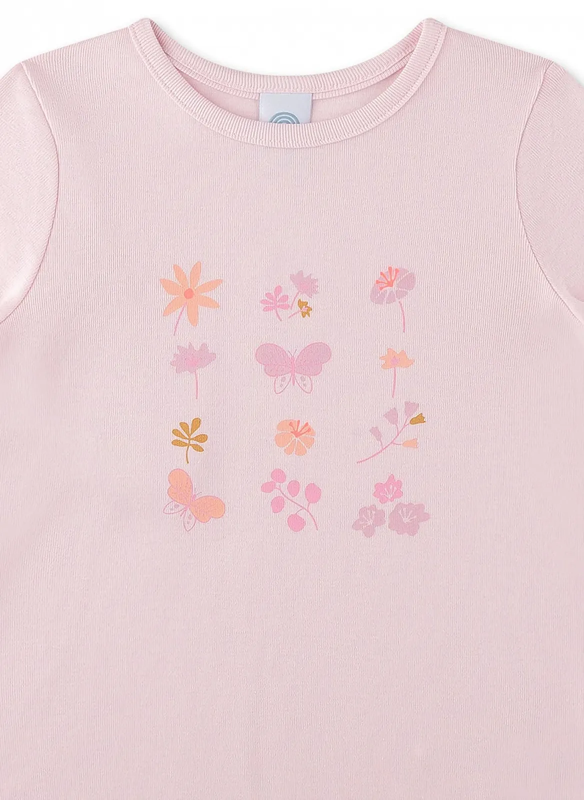 Комплект пижамный Sanetta для девочек, шорты, розовый, фото №3 Комплект пижамный Sanetta для девочек, шорты, розовый, фото №3