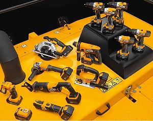 Перфоратор JCB RH1500 (1500 Вт, патрон SDS-plus, энергия удара 6 Дж, пневматическая коробка передач, компактный, прочный, сверление, ударное сверление, зубила, кейс) synthetic.ua - Фото 1