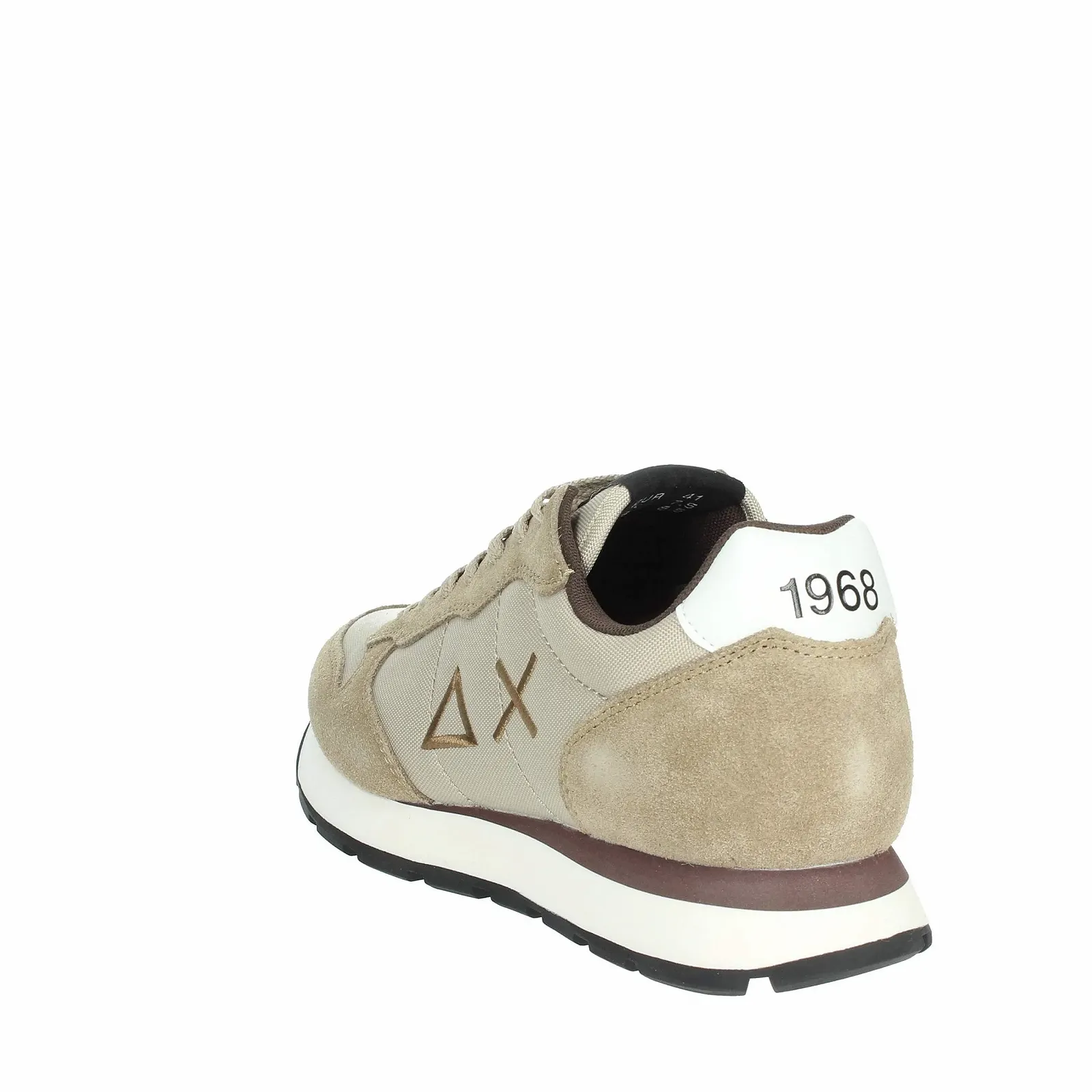 Кроссовки SUN68 Tom Running Сплошной Нейлон Замша/Нейлон Grigio Medio U24SU02 Z43101, фото №2