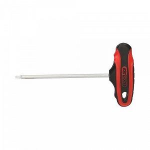 Отвертка с Т-образной рукояткой для шестигранных винтов KS TOOLS ERGOTORQUEplus 158.8020 2 мм synthetic.ua - Фото 1
