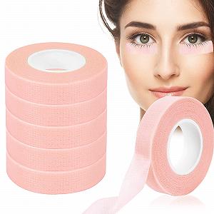 Плівка Sibba 6 Rolls Eyelash Tape для нарощування вій Рожева - Фото 1