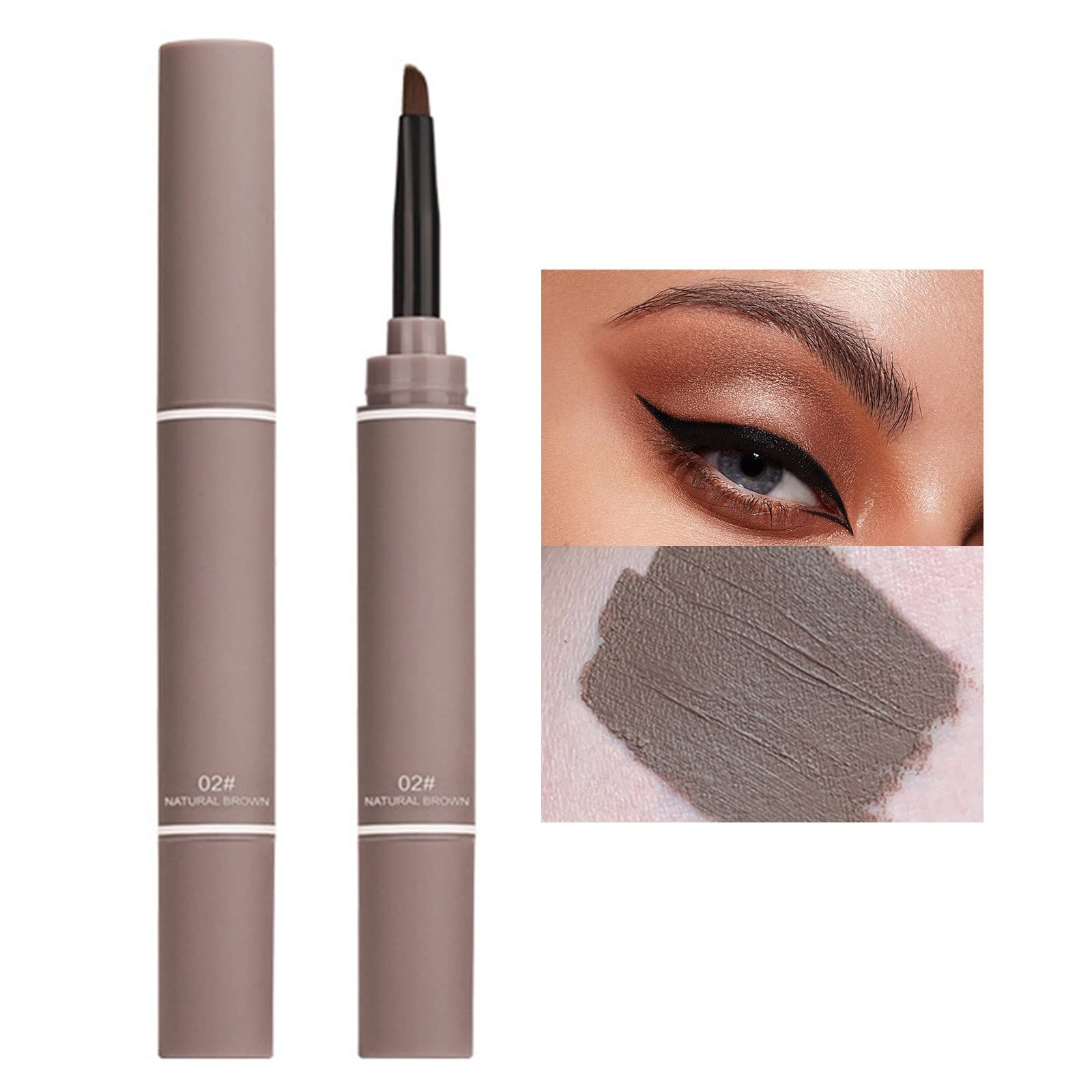Карандаш для бровей для подчёркнутого, стойкого результата, натуральный мягкий макияж, фото №7