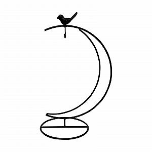 Настольная подставка для микро-ландшафтных террариумов Metal Black - Фото 1