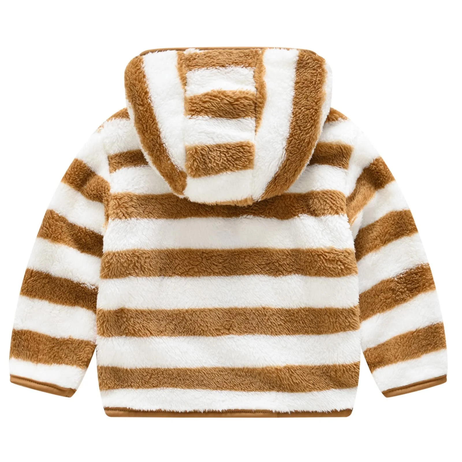 Дитяча Зимова Куртка Тепла Дитяча Флісова Однотонна, фото №2