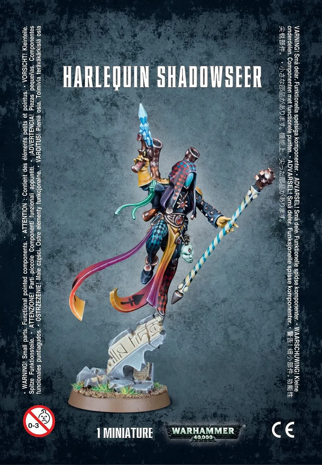 Фігурка Games Workshop Warhammer 40,000 Harlequin Shadowseer 99070111002, фото №1