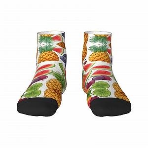 Носки SSIMOO Фрукты Ананас Ягоды Виноград Апельсин - Фото 1