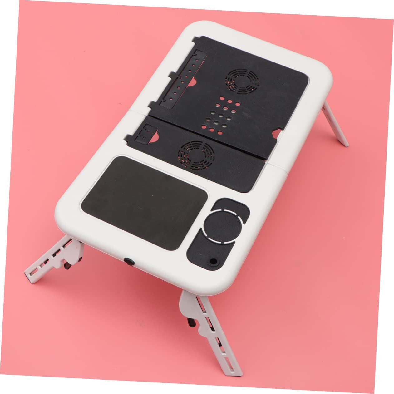 Підставка для ноутбука складана USB охолоджуюча Tofficu Багатофункціональний комп'ютерний столик для дому Ергономічний та компактний для ноутбука, фото №7