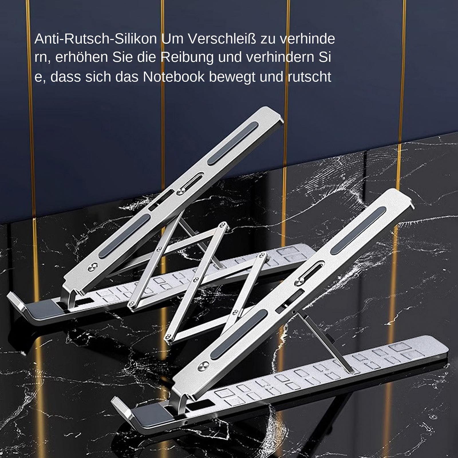 Подставка для ноутбука Алюминиевый сплав Регулируемая высота Охлаждающая подставка для компьютера для планшета, фото №6 Подставка для ноутбука Алюминиевый сплав Регулируемая высота Охлаждающая подставка для компьютера для планшета, фото №6