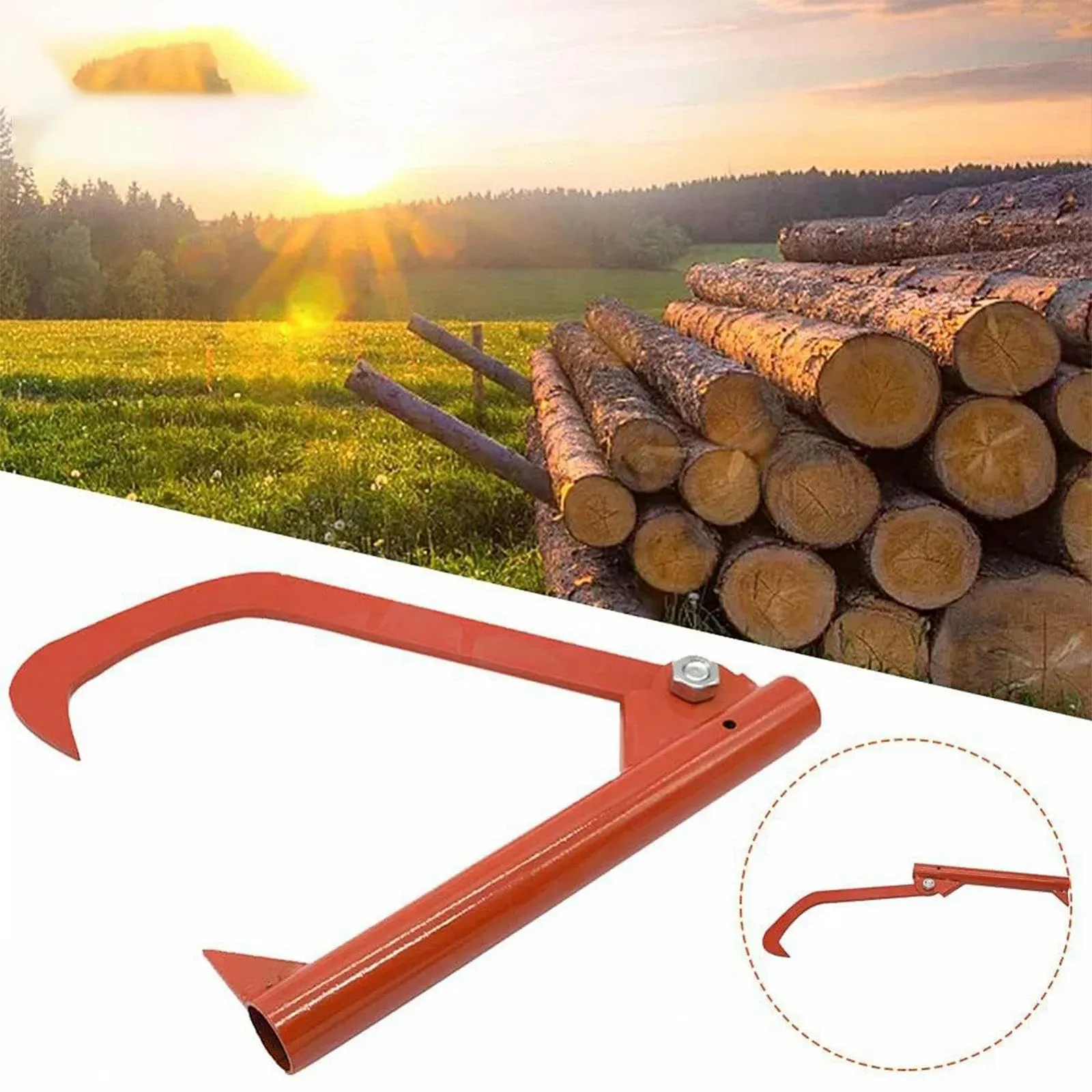 Кишенькова ланцюгова пила складана з рукавичками та сумкою для зберігання, фото №3