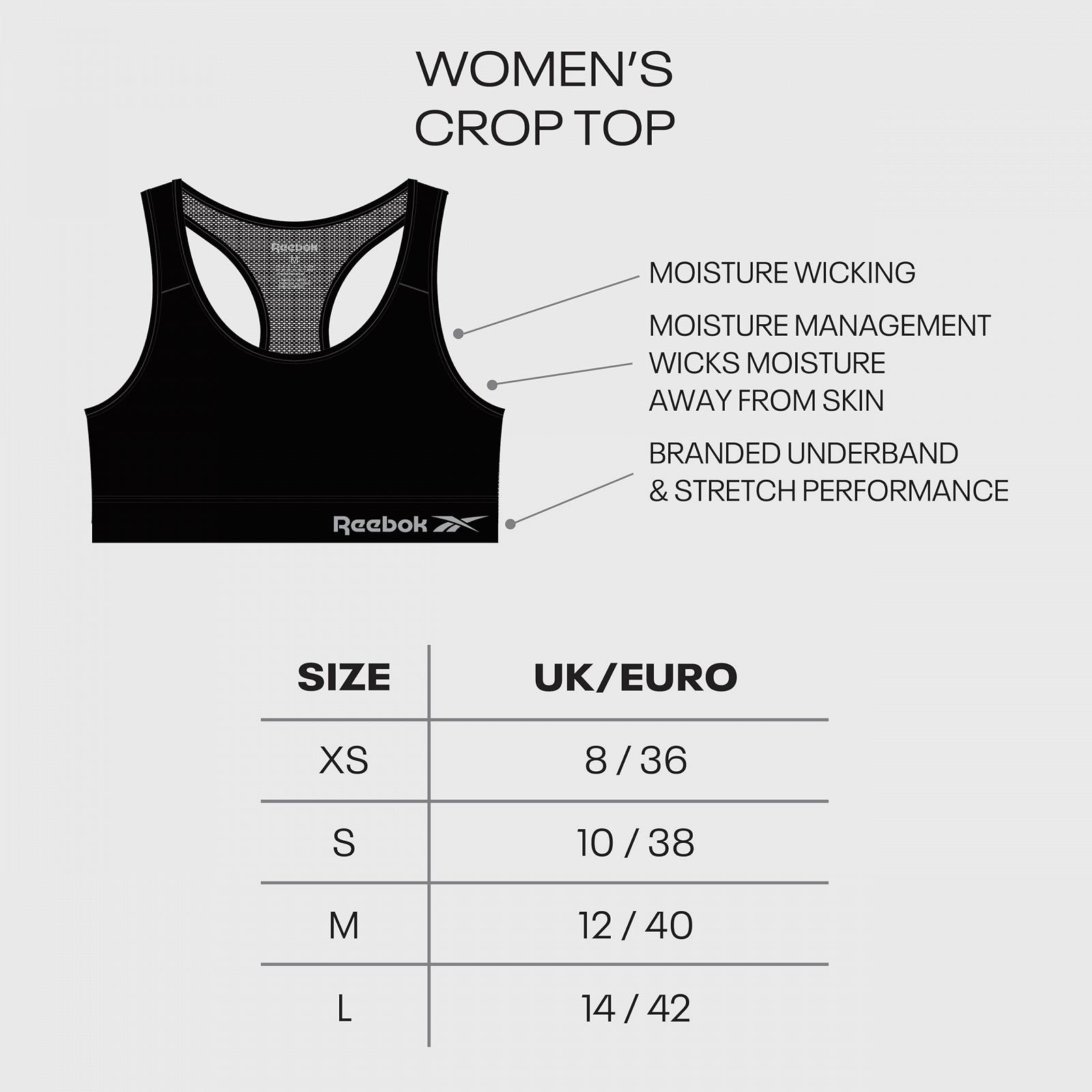 Бюстгальтер Reebok Steffi 1 шт. в упаковке, фото №6