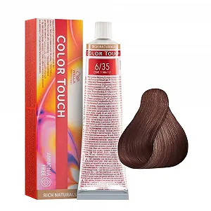 Фарба для волосся WELLA Color Touch Rich Naturals 6/35 Золотий Махагон 60 мл - Фото 1