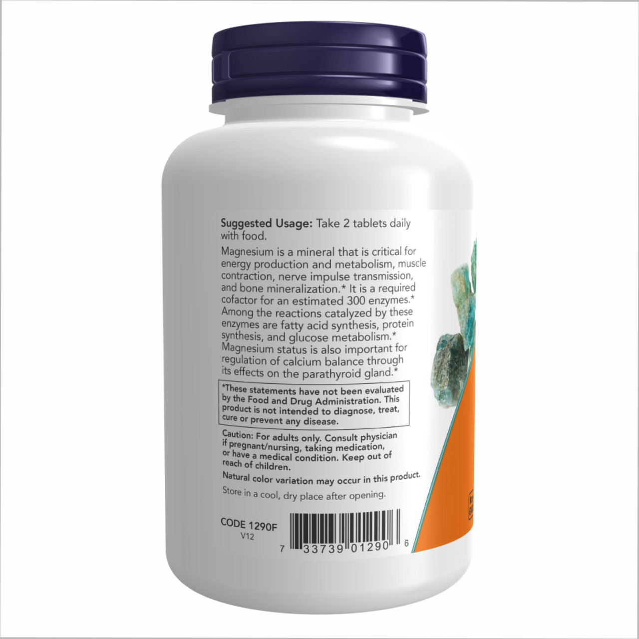 Magnesium Citrate 200mg 250 tabs, фото №3