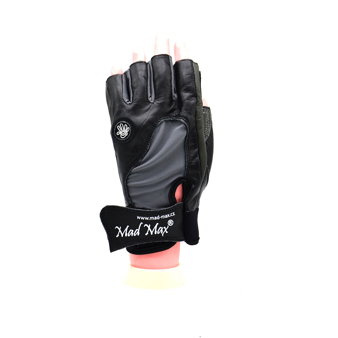 Рукавички для фітнесу MadMax MFG-820 MTi82 Black/Cool grey XL, фото №2 Рукавички для фітнесу MadMax MFG-820 MTi82 Black/Cool grey XL, фото №2