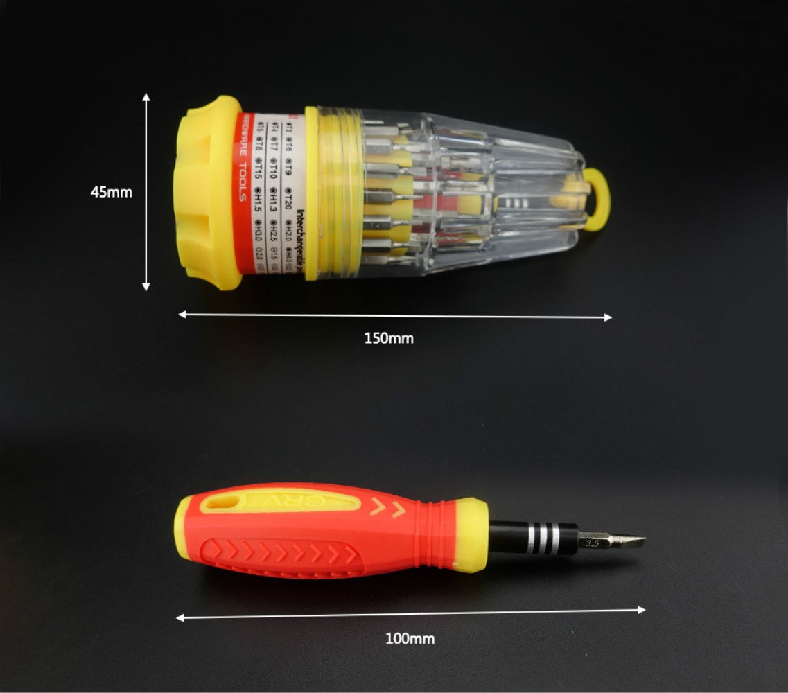 Набор отверток Precision Magnetic 31 в 1 (T4 Torx) 6036A, фото №2