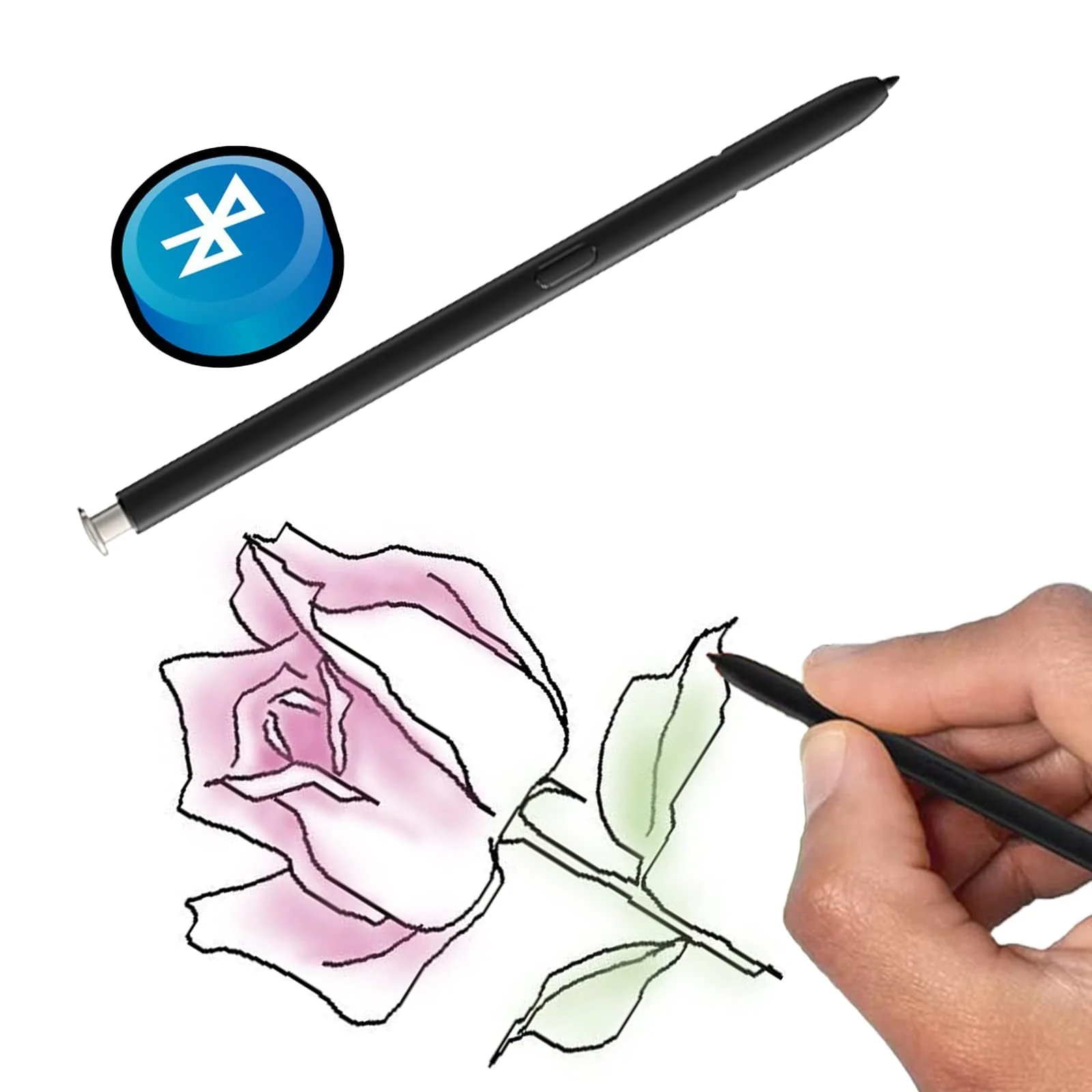 Стилус Samsung Galaxy S23 Ultra / S22 Ultra S Pen з Bluetooth Кремовий, фото №4 Стилус Samsung Galaxy S23 Ultra / S22 Ultra S Pen з Bluetooth Кремовий, фото №4