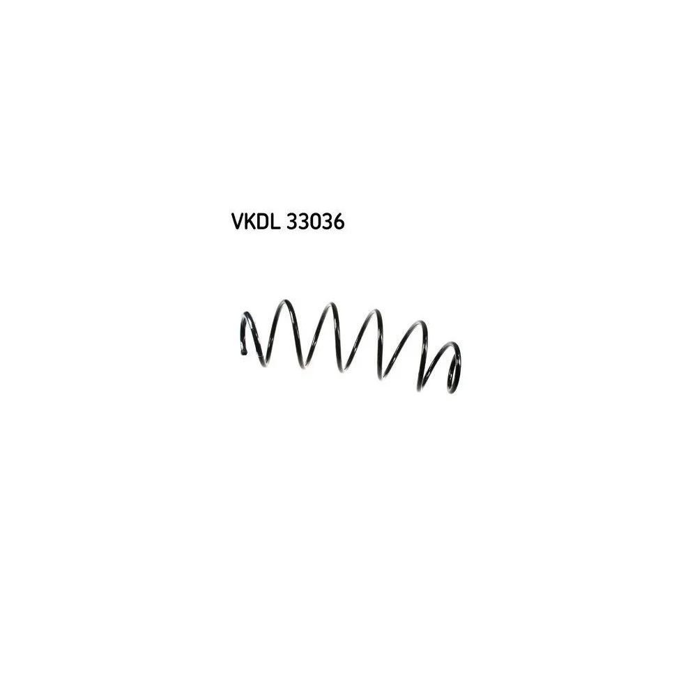 Пружина підвіски SKF VKDL 33036, передня вісь, фото №1 Пружина підвіски SKF VKDL 33036, передня вісь, фото №1