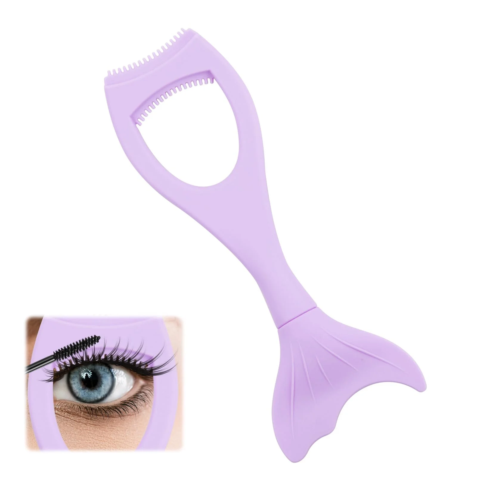 Трафарет для вій Багатофункціональний Фіолетовий, фото №1