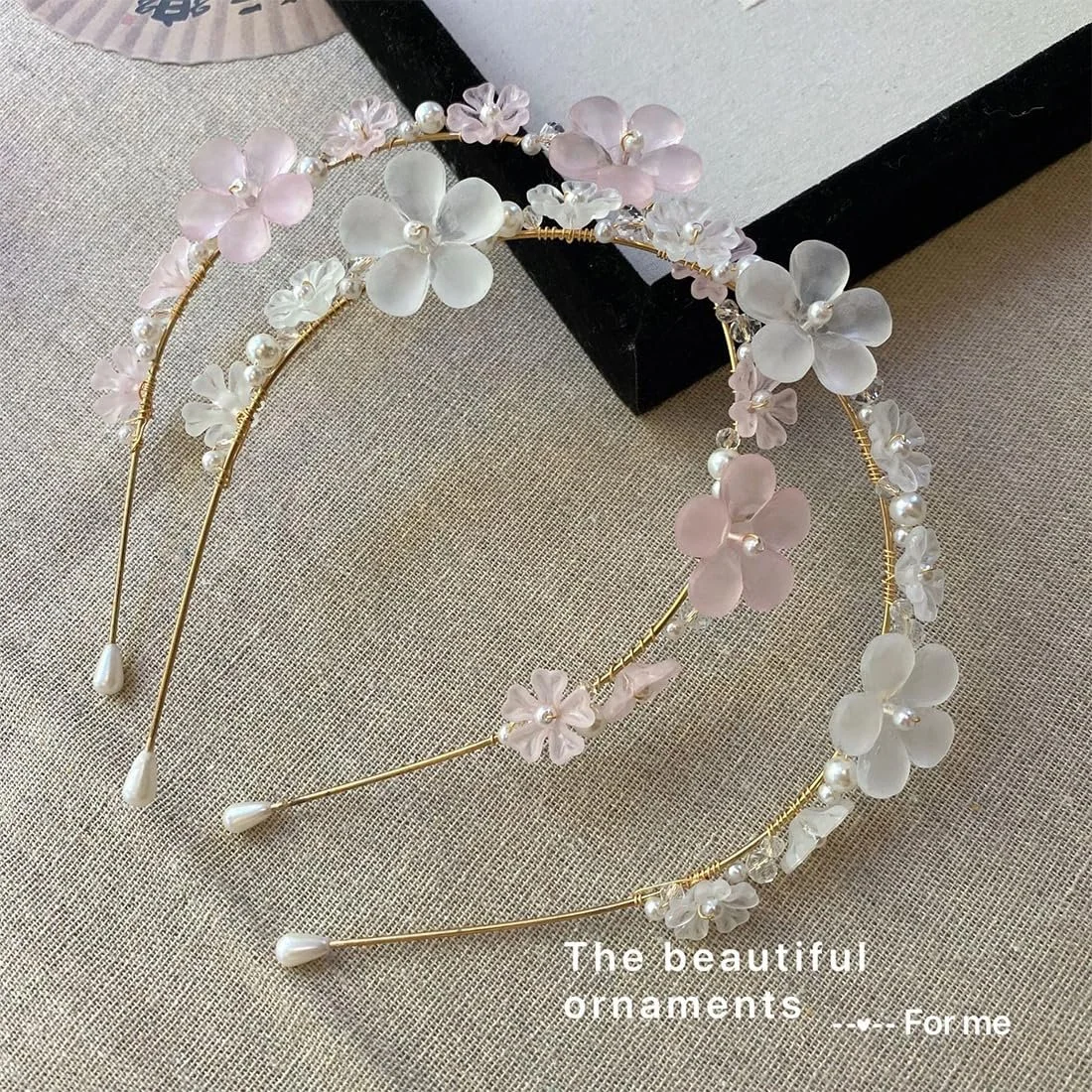 Набір з 2 жіночих аксесуарів для волосся з квітами, фото №5 Набір з 2 жіночих аксесуарів для волосся з квітами, фото №5