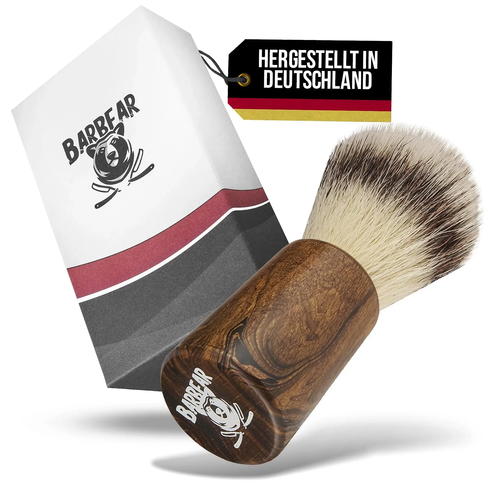 Помазок для бритья Germany Soft Bristles Beech Wood Handle, фото №1 Помазок для бритья Germany Soft Bristles Beech Wood Handle, фото №1