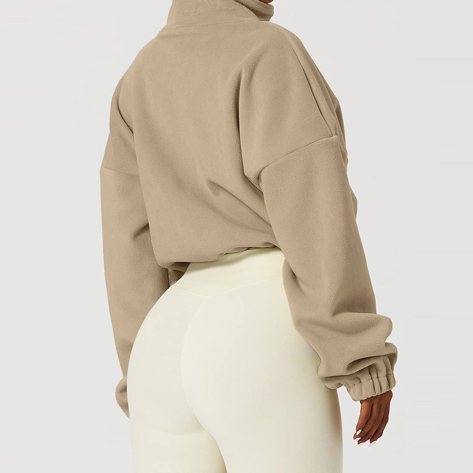 Свитшот Спортивный Женский на Молнии с воротником-стойкой Флисовый Y2K Cartoon, фото №4