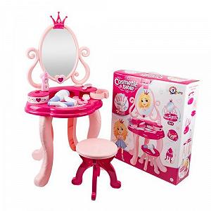 Трюмо со стульчиком и аксессуарами Cosmetic table [tsi207848-TSI] - Фото 1