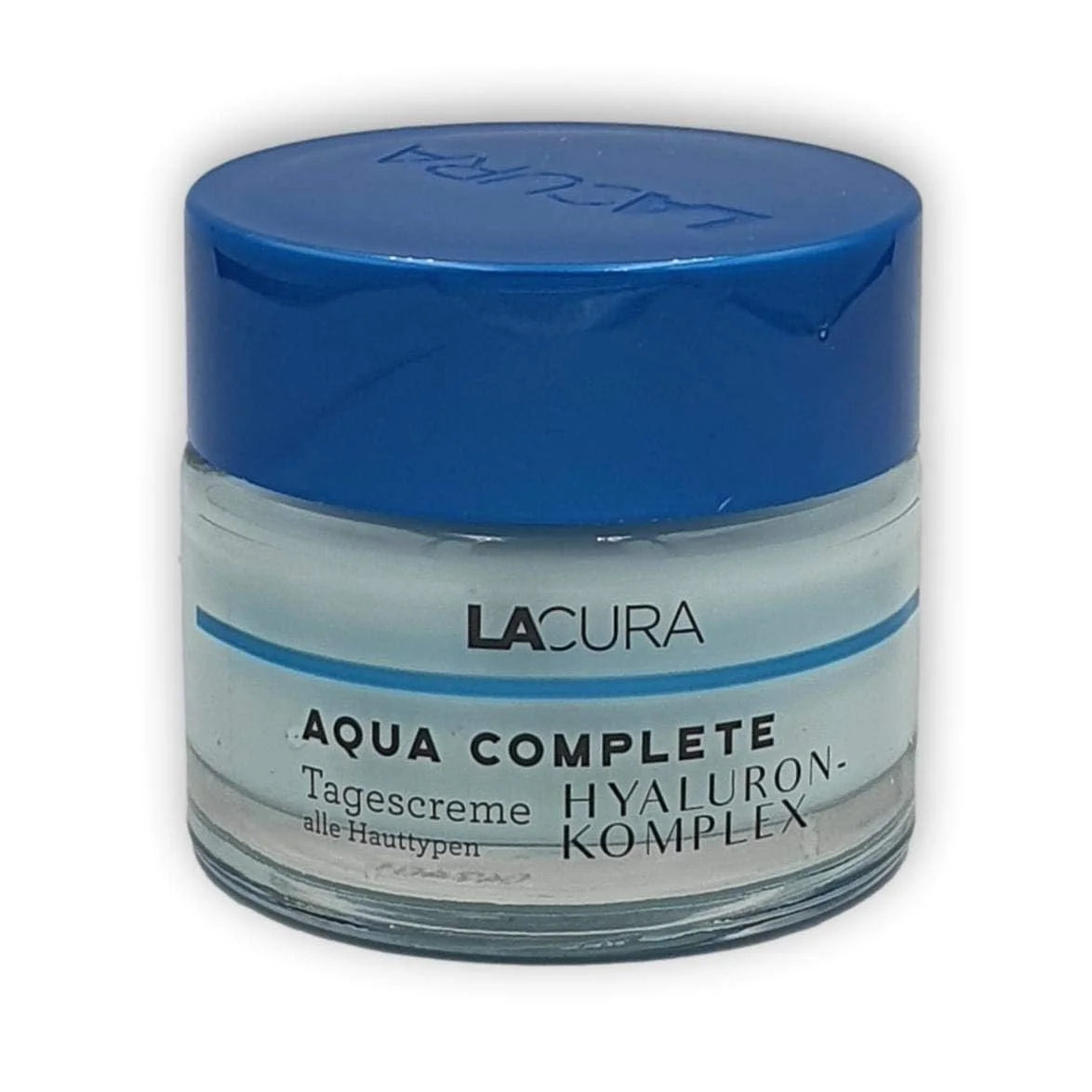 Денний крем Lacura Aqua Complete Hyaluronic Complex для всіх типів шкіри 50 мл, фото №1 Денний крем Lacura Aqua Complete Hyaluronic Complex для всіх типів шкіри 50 мл, фото №1