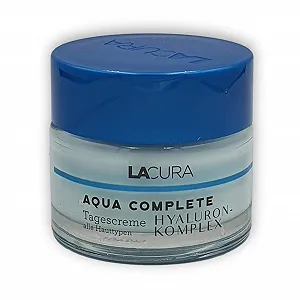 Денний крем Lacura Aqua Complete Hyaluronic Complex для всіх типів шкіри 50 мл - Фото 1