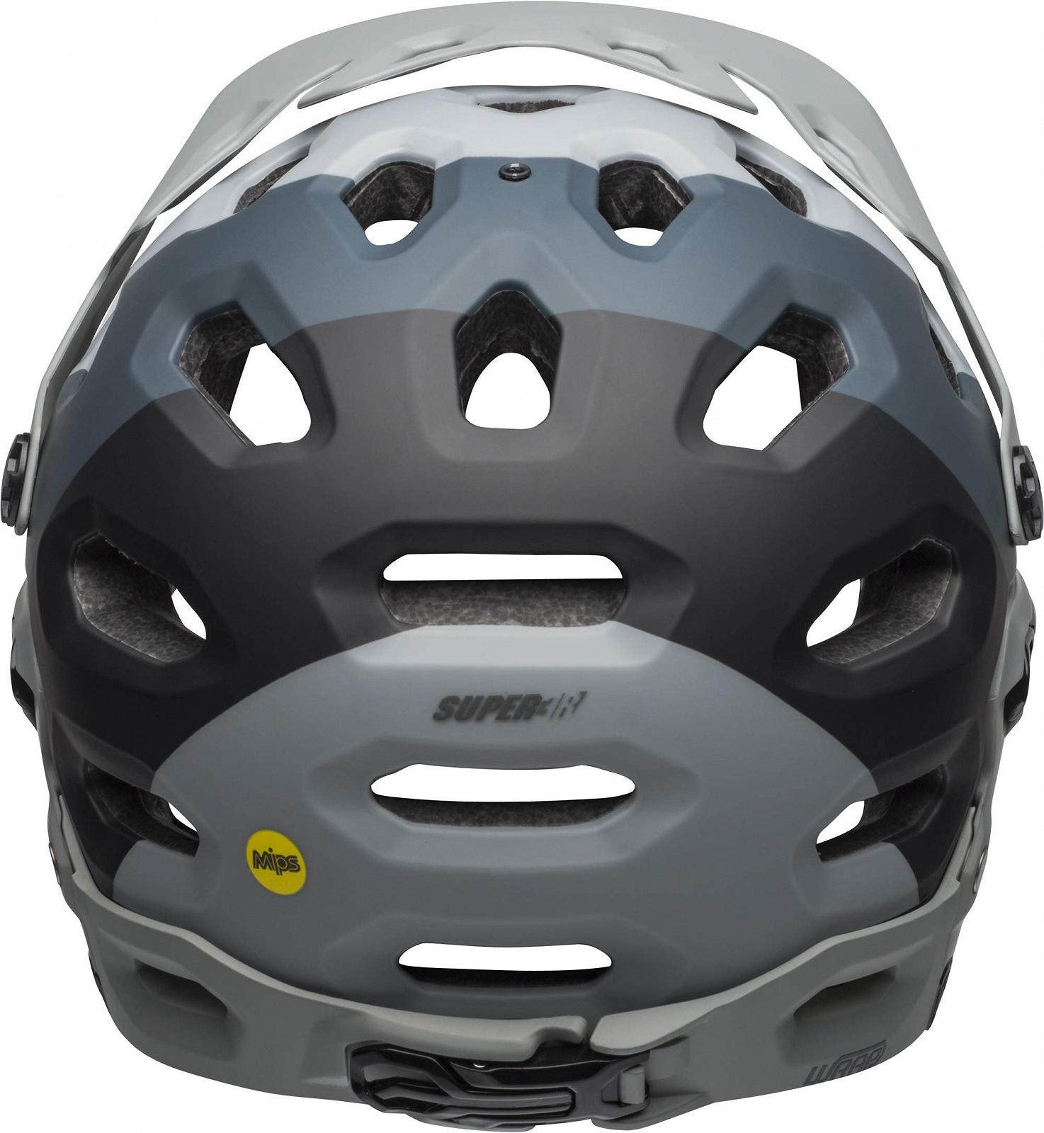 Шлем BELL Super 3R MIPS MTB, Downdraft матовый серый, M/55-59 см, фото №5
