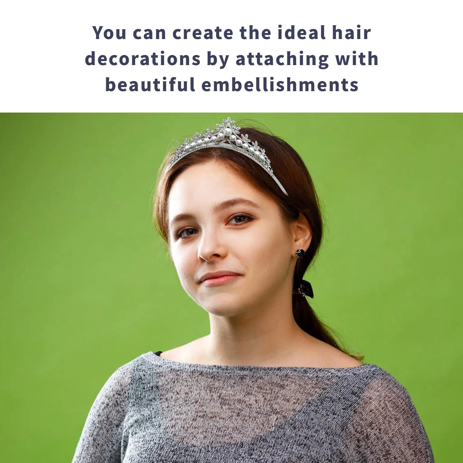 Обруч Металевий 3 mm, набір 30 штук, фото №2