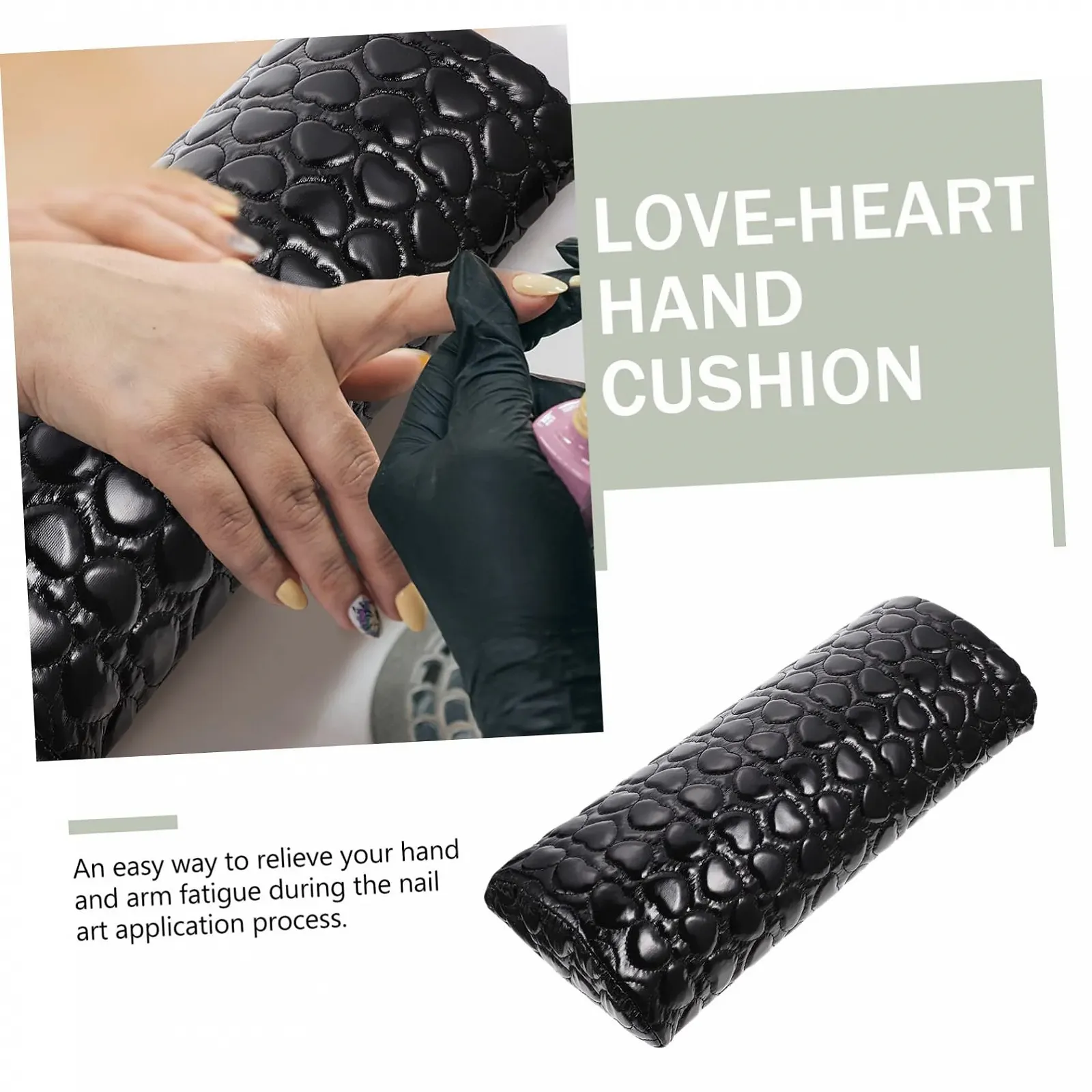 Подушечка для рук манікюрна у формі серця, фото №7 Подушечка для рук манікюрна у формі серця, фото №7