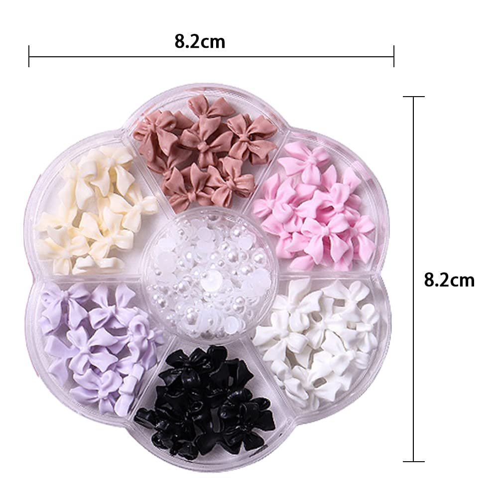 Стрази для нігтів Бантик, 1 коробка. Прикраси, фото №2