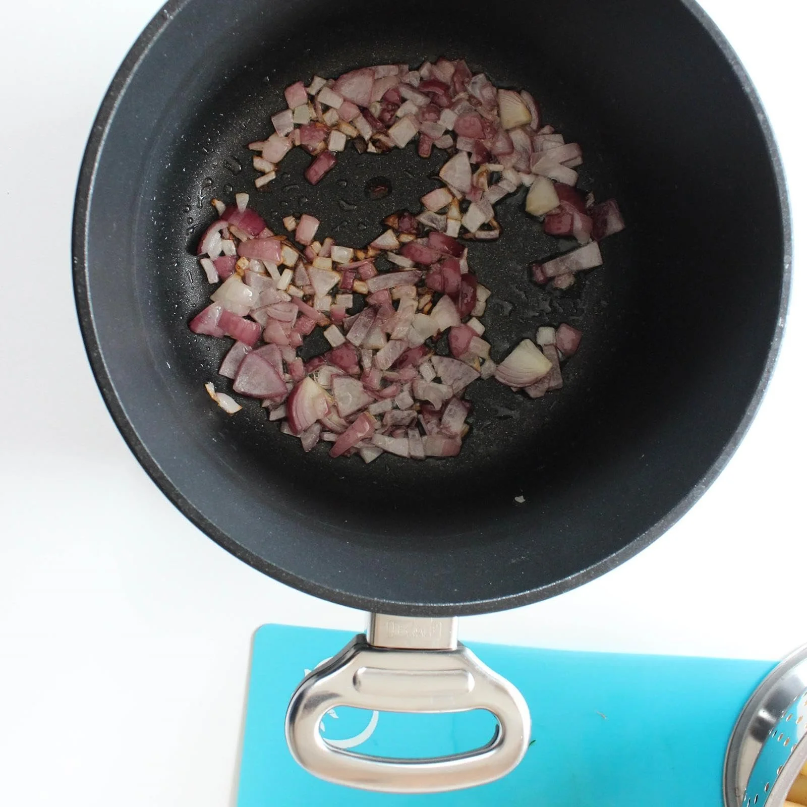 Сотейник BAF Induction з кришкою діаметр 28 см високий борт литий алюміній з покриттям, фото №8