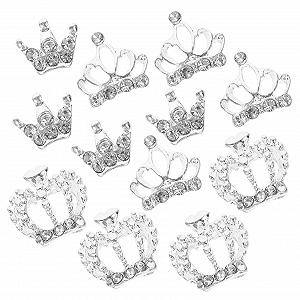 Украшение для ногтей Корона 3D, 12 шт - Фото 1