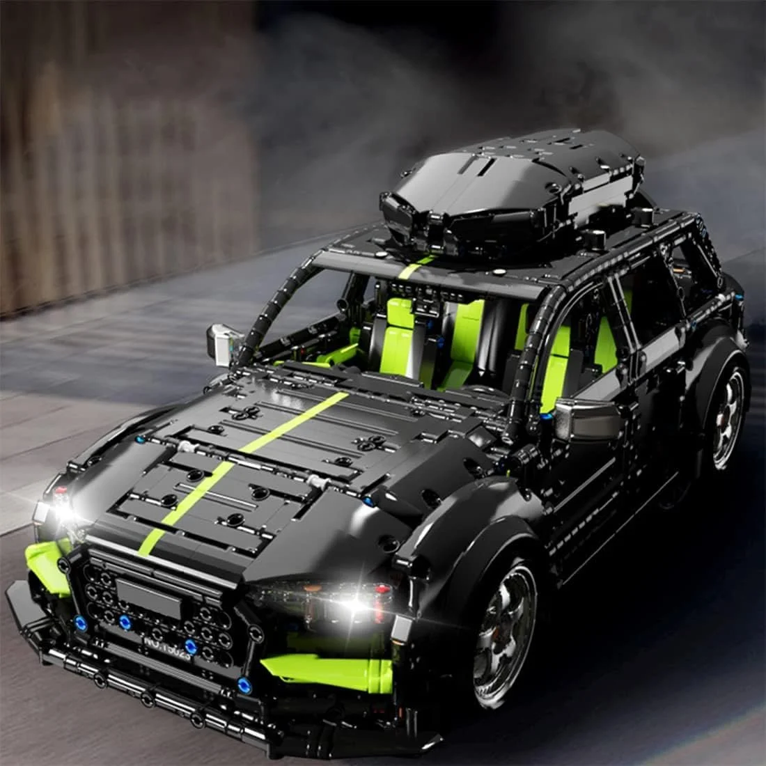 Конструктор Автомобиль AKOGD RS6, 2896 деталей, Набор для создания модели автомобиля, Гоночный автомобиль, Строительные блоки, Конструктор для взрослых и детей, фото №4