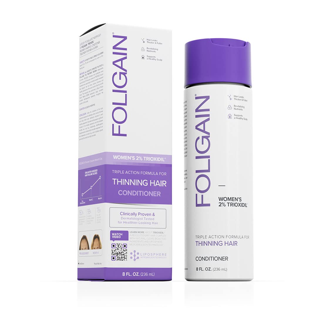 Кондиціонер Foligain Для жінок 2% Trioxidil Для тонкого волосся 236 мл/8 oz, фото №1