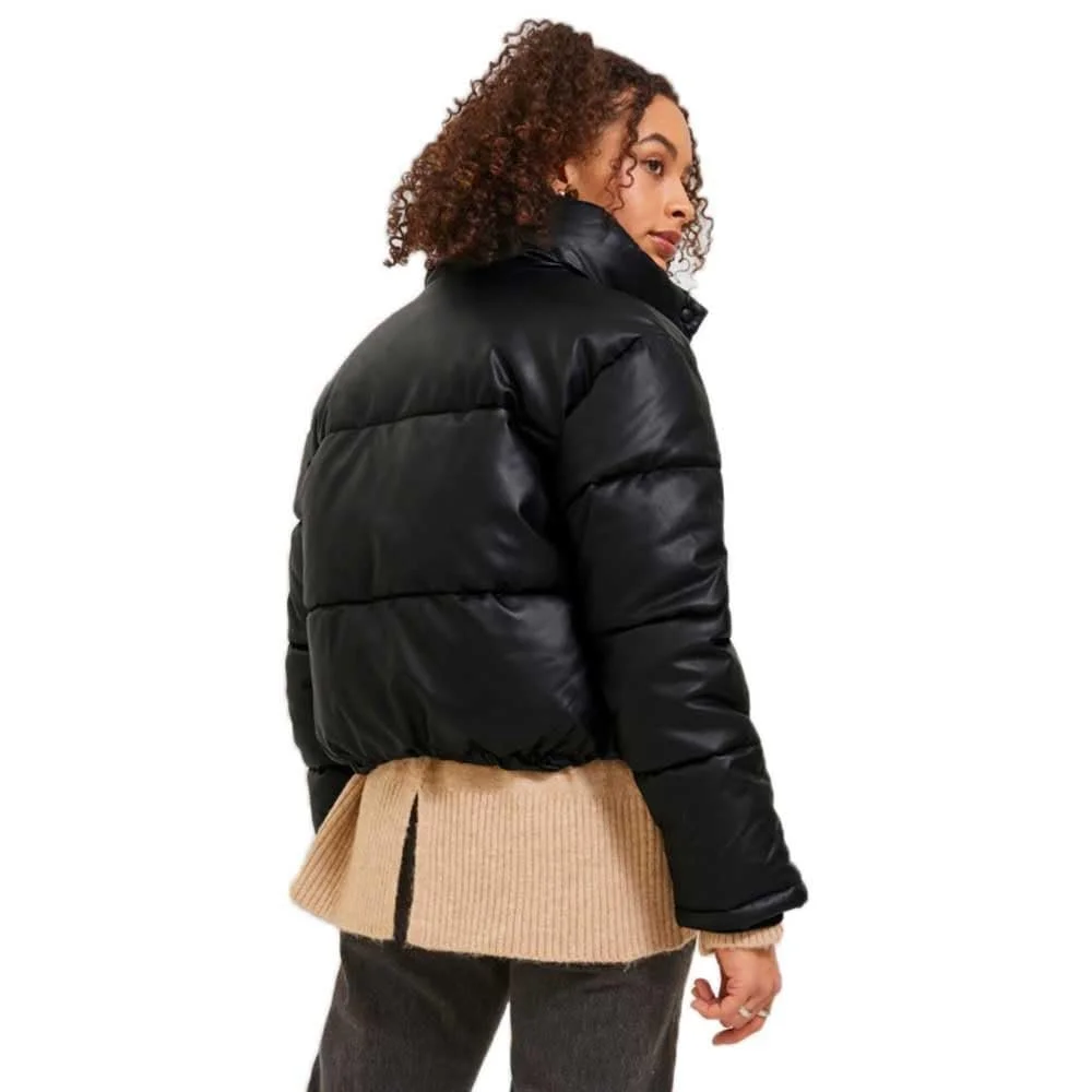 Куртка JJXX Jxbreezy из искусственной кожи короткая JKT OTW Sn Pufferjacke, фото №2 Куртка JJXX Jxbreezy из искусственной кожи короткая JKT OTW Sn Pufferjacke, фото №2