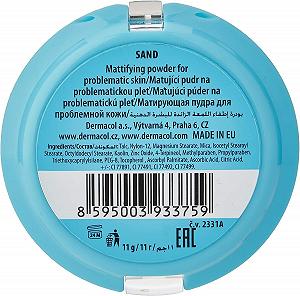 Пудра Dermacol Acneover Матирующая для проблемной кожи Sand synthetic.ua - Фото 1