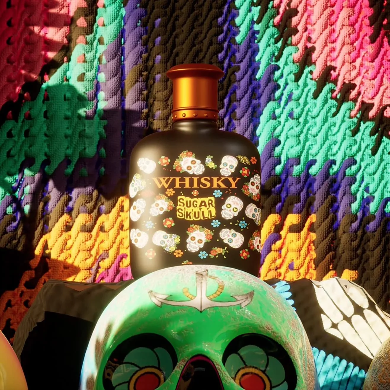 Туалетна вода WHISKY Sugar Skull 100 мл, фото №5