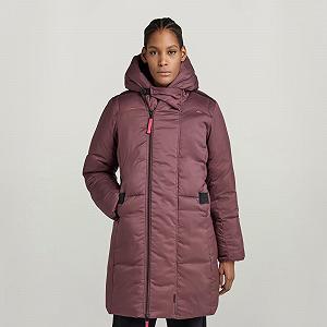 Жіноча куртка G‑Star G‑Whistler Parka Vineyard Wine - L - Фото 1